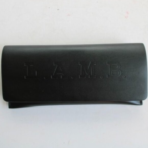 L.A.M.B by Gwen Stefan Black Eye Glass Sunglasses Case - Picture 1 of 4